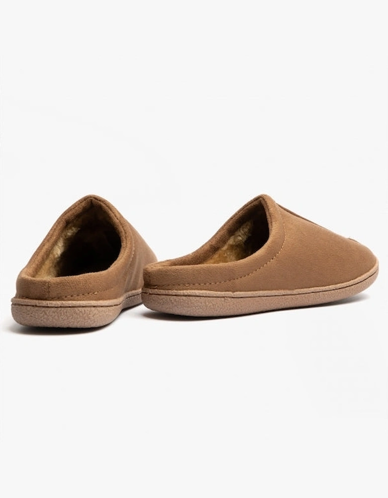 Jo & Joe CLIFF Mens Mule Slippers Cognac