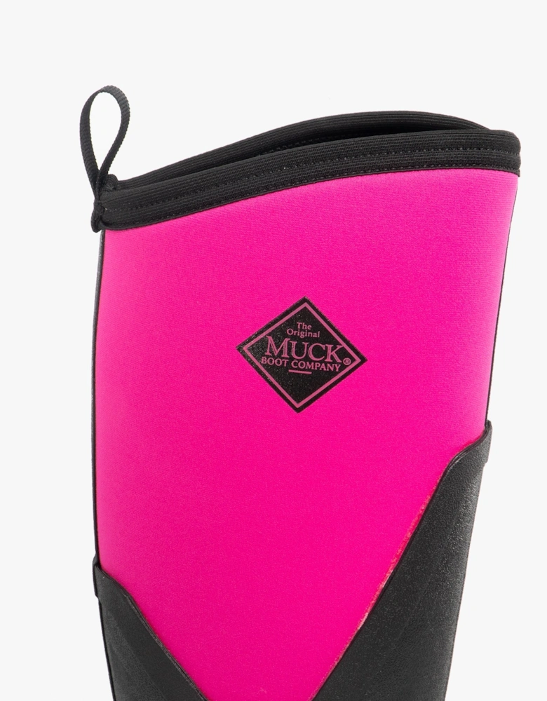 Muck Boots ARCTIC SPORT II TALL Womens Rubber Wellington Boots Black/Pink