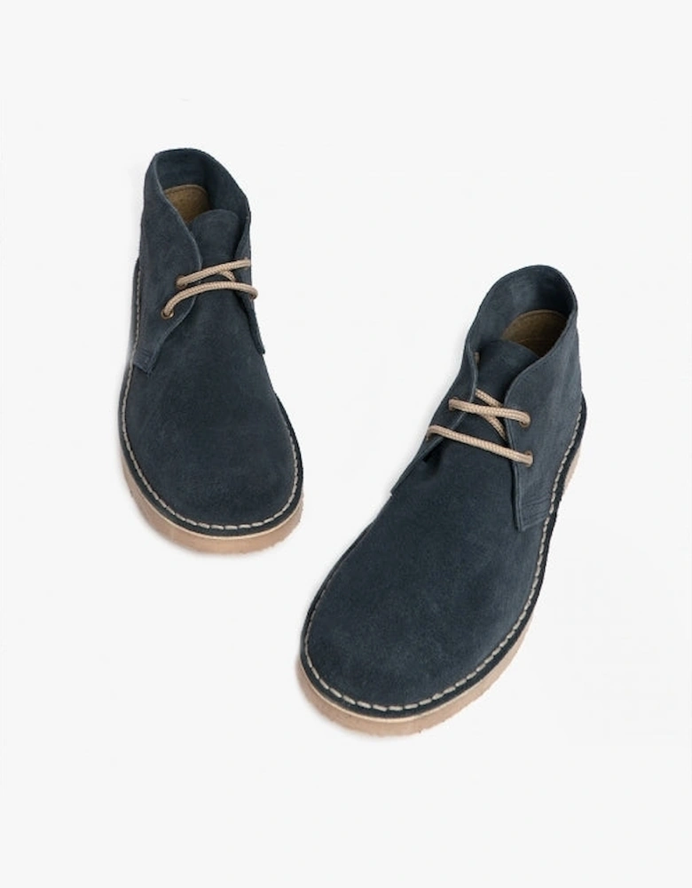 M400CS Mens Desert Boots Navy Blue