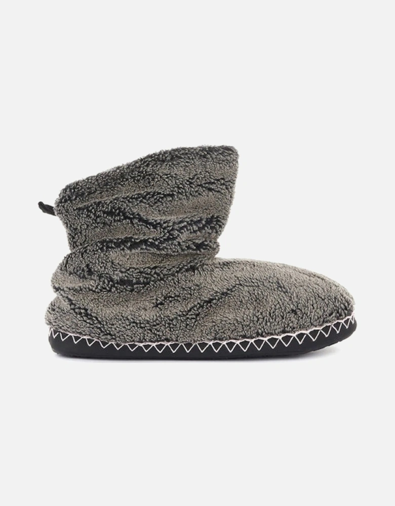 URSULA Womens Slipper Boots Black