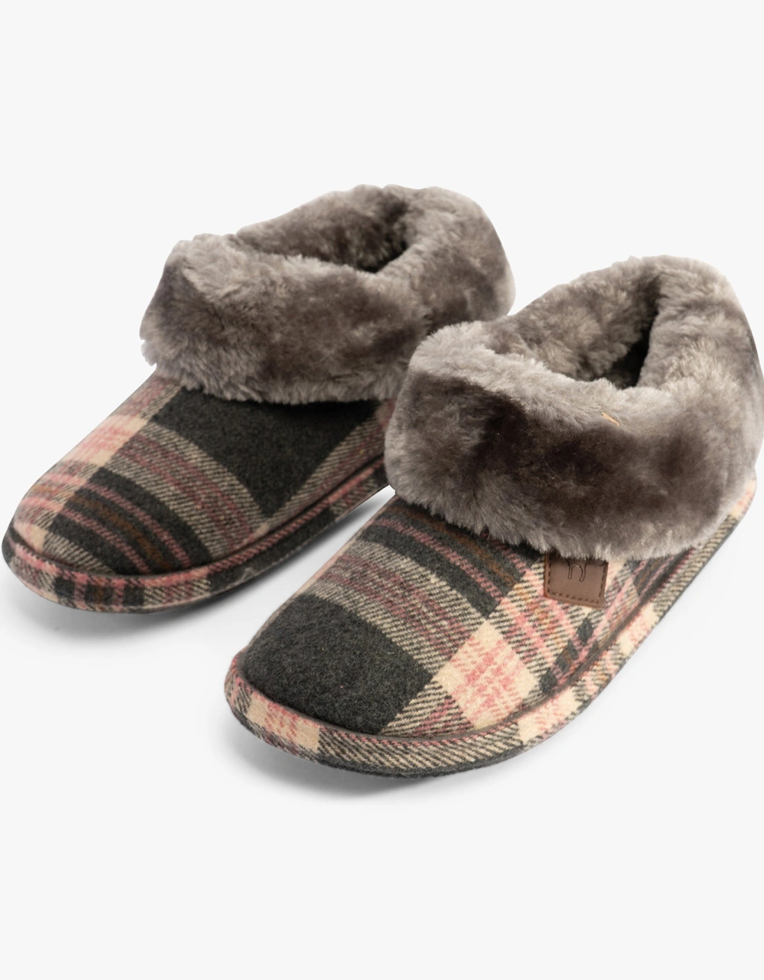 Jo & Joe GLENROYAL Womens Slippers Pebble