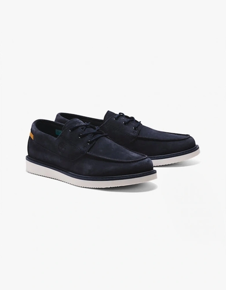 Newmarket II Mens Suede Boat Shoes Navy