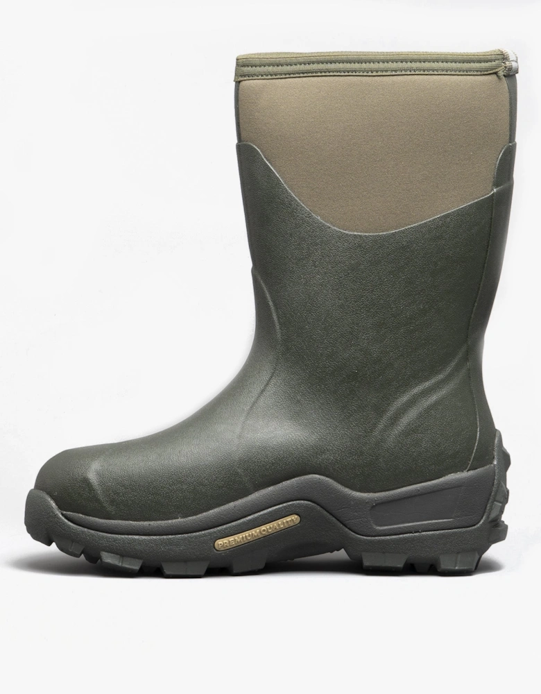 Muck Boots MUCKMASTER MID Unisex Wellington Boots Moss