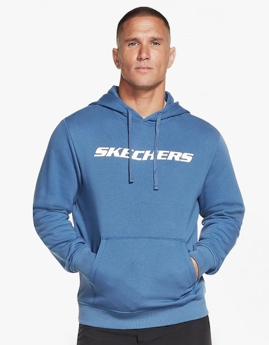 MHD12/BLU HERITAGE II Mens Pullover Hoodie True Navy, 3 of 2