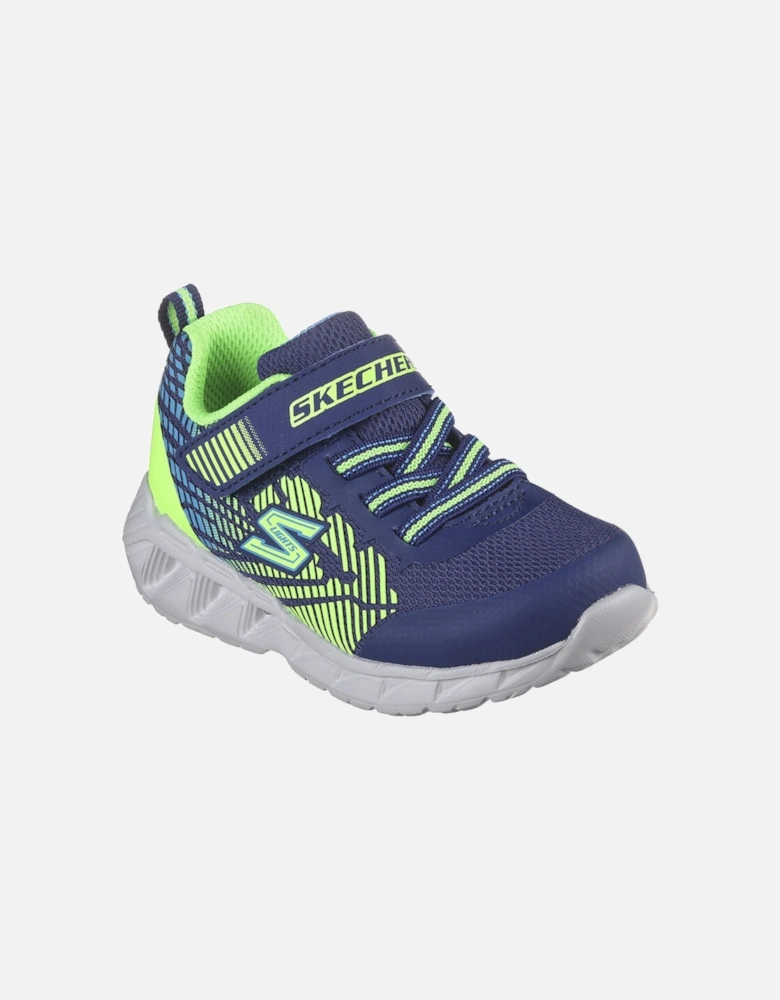 401506N/NVLM MAGNA-LIGHTS-GRAX Boys Sport Navy/Lime