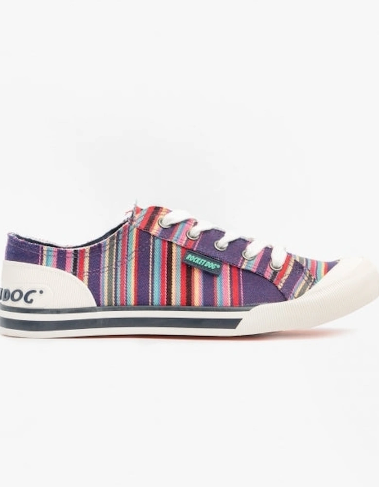 JAZZIN ALOE Womens Trainers Purple Multi