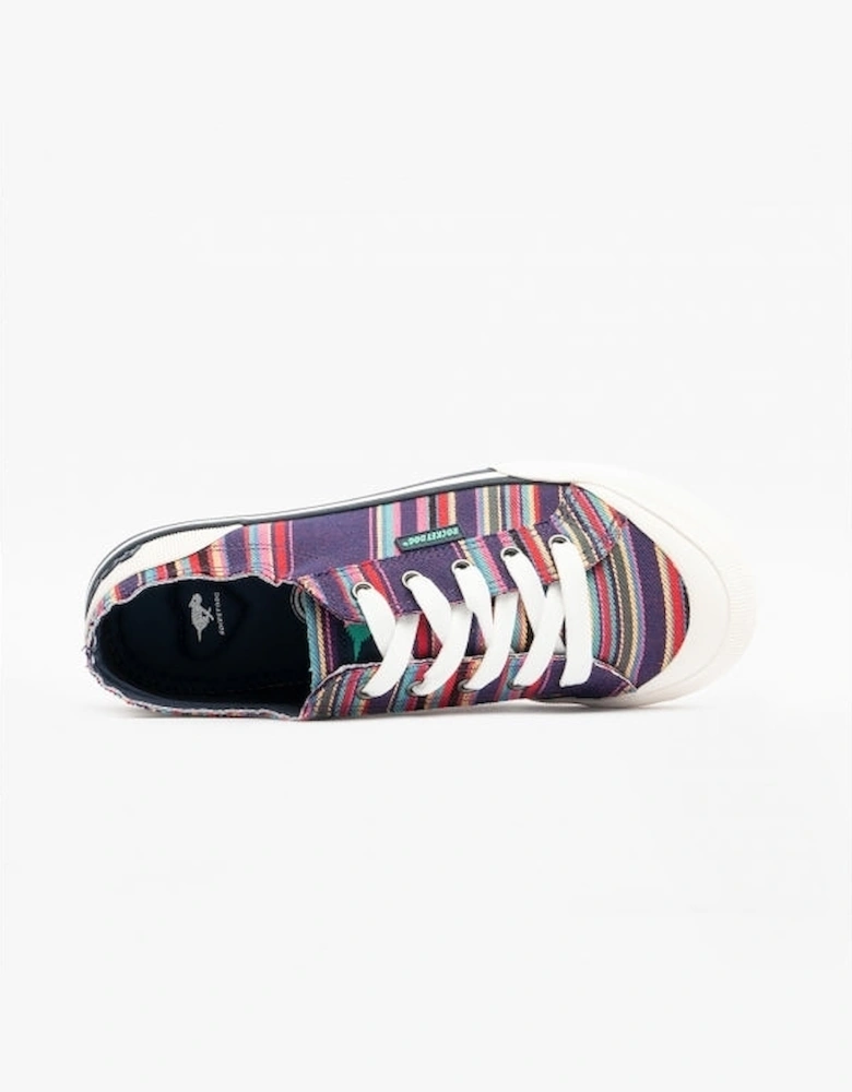 JAZZIN ALOE Womens Trainers Purple Multi