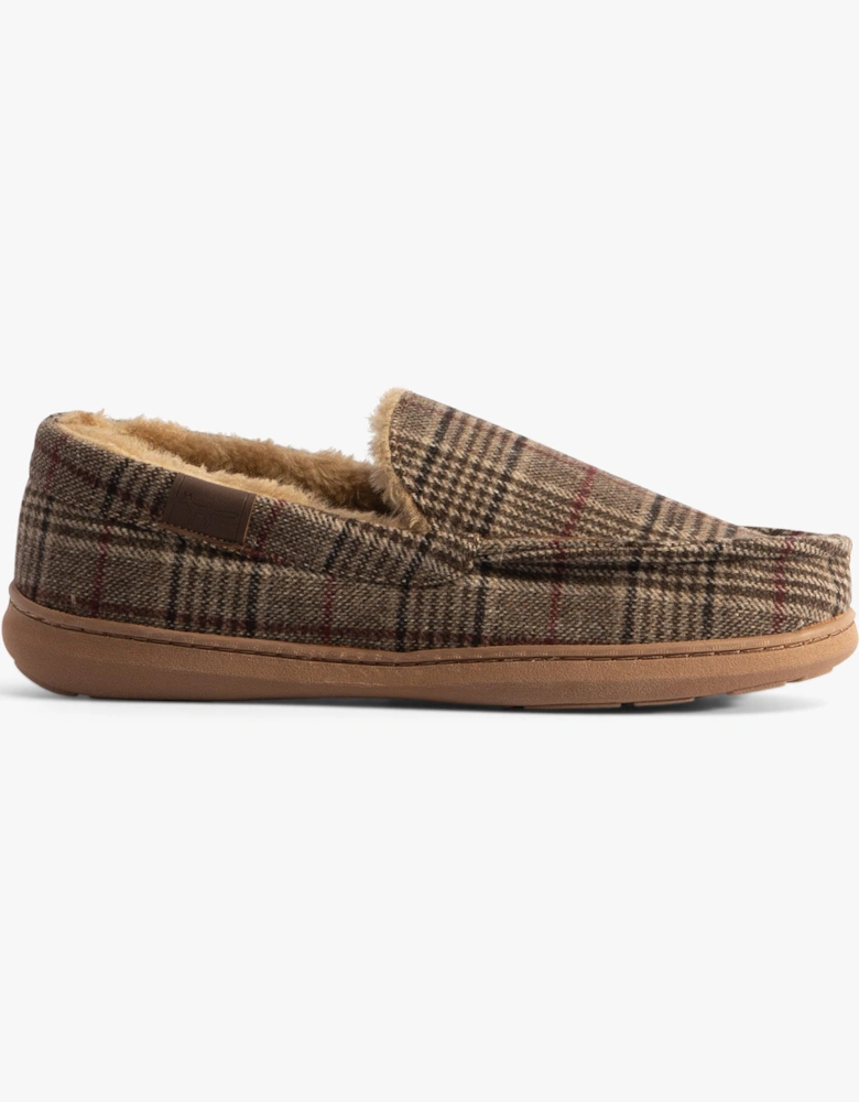 Jo & Joe TAUNTON Mens Slippers Brown