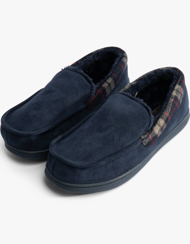 Jo & Joe ST ANDREWS Mens Slippers Navy