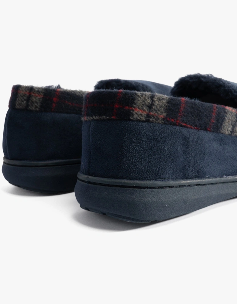 Jo & Joe ST ANDREWS Mens Slippers Navy