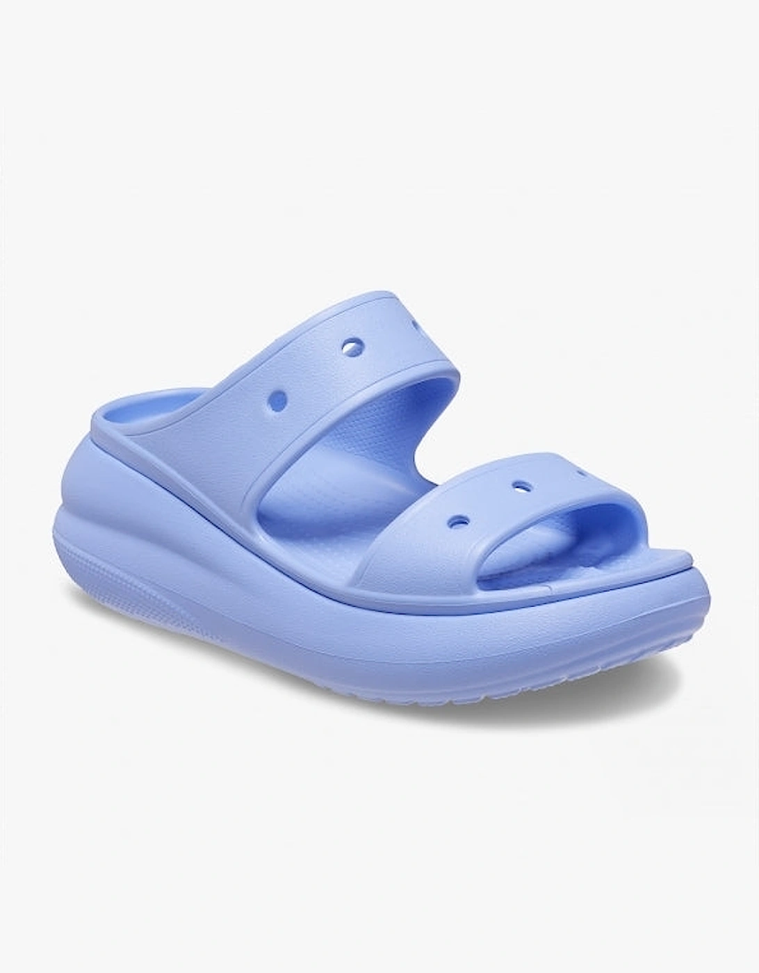 207670-5Q6 CRUSH SANDAL Unisex Platform Sliders Moon Jelly