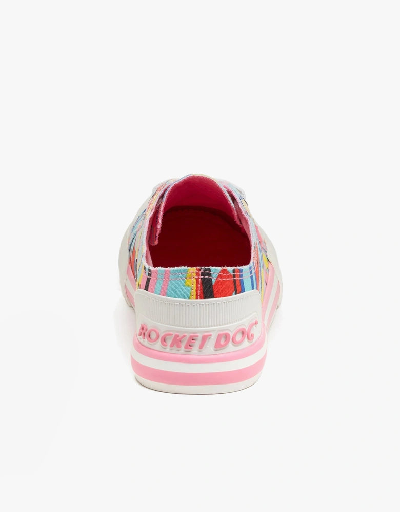 JAZZIN Womens Trainers Pixel Pink Multi