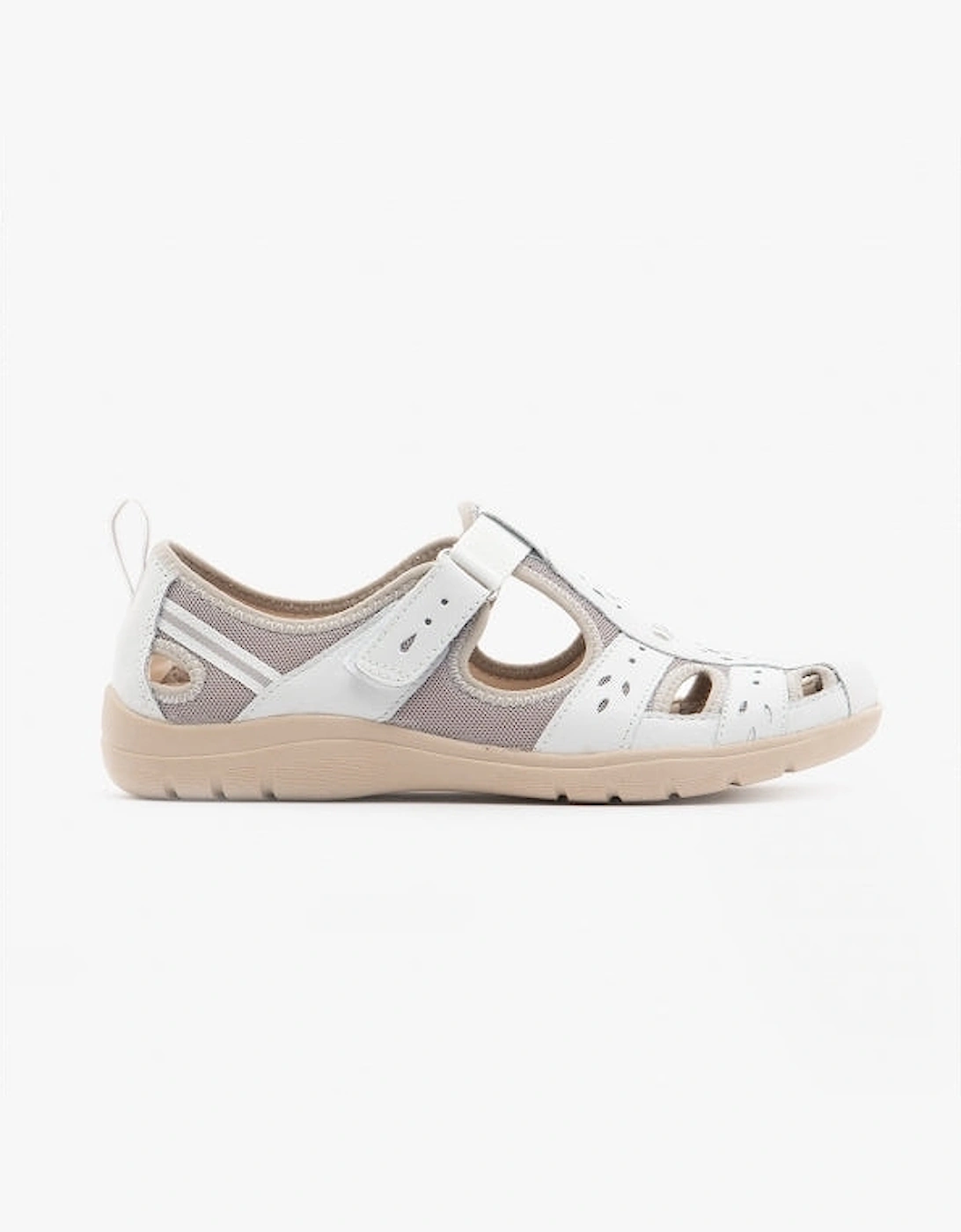 Freespirit Women's White Free Spirit Cleveland Casual Shoes - Size 7