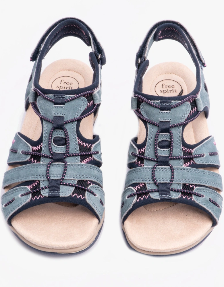 Free Spirit FAIRMONT 2 Womens Sandals Navy