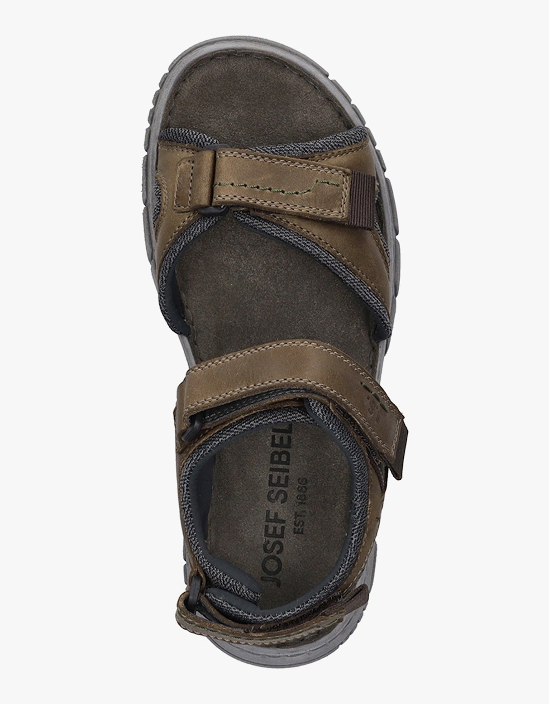 BRENDAN 03 Mens Sandals Braun-Kombi