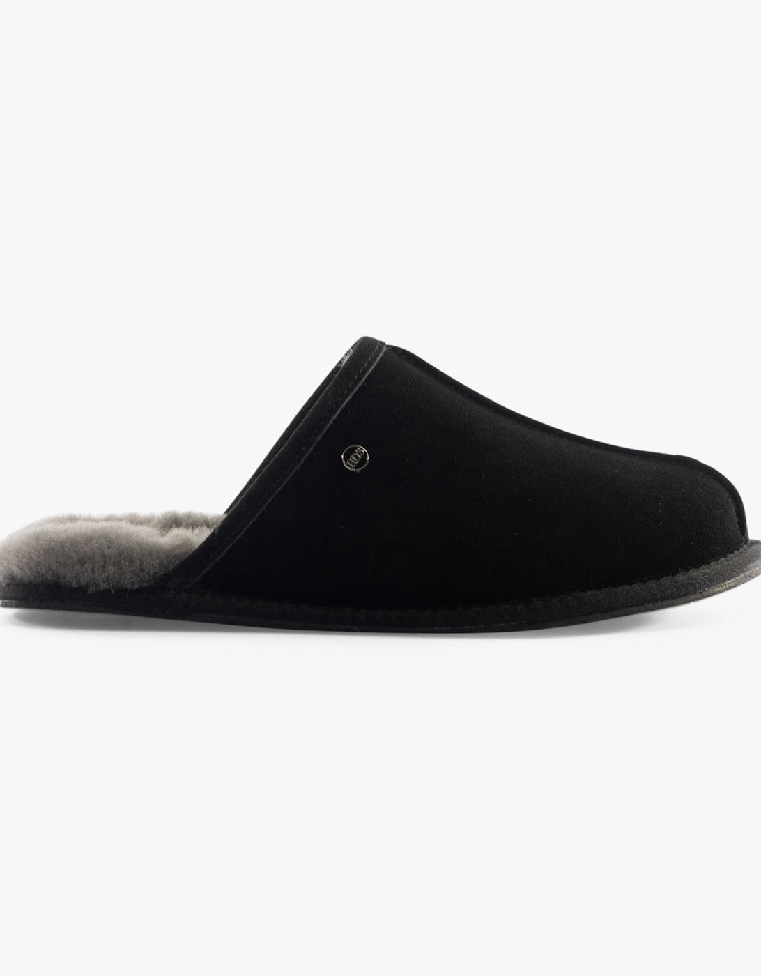 EDWIN Mens Slippers Black, 12 of 11