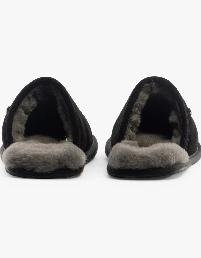 EDWIN Mens Slippers Black