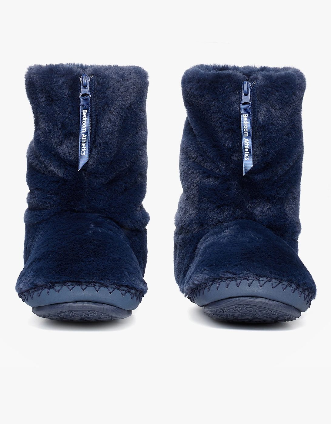 MARILYN Womens Faux Fur Boots Peacoat Navy