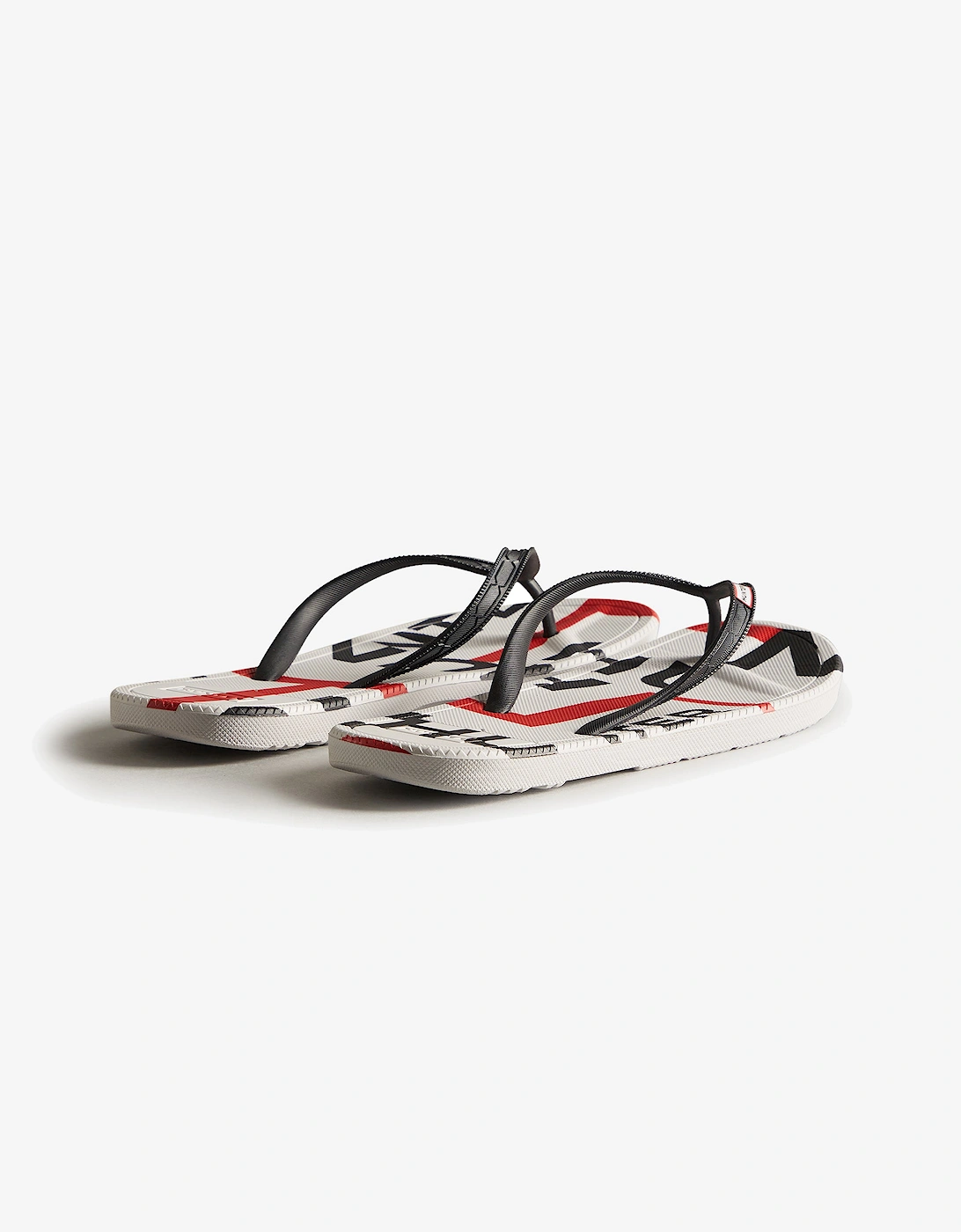 EXPLODED LOGO FLIP FLOP Mens Sandals Black