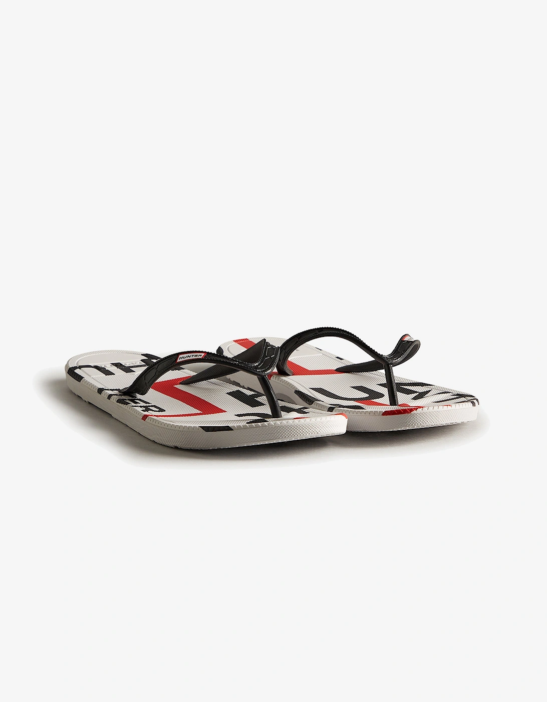 EXPLODED LOGO FLIP FLOP Mens Sandals Black