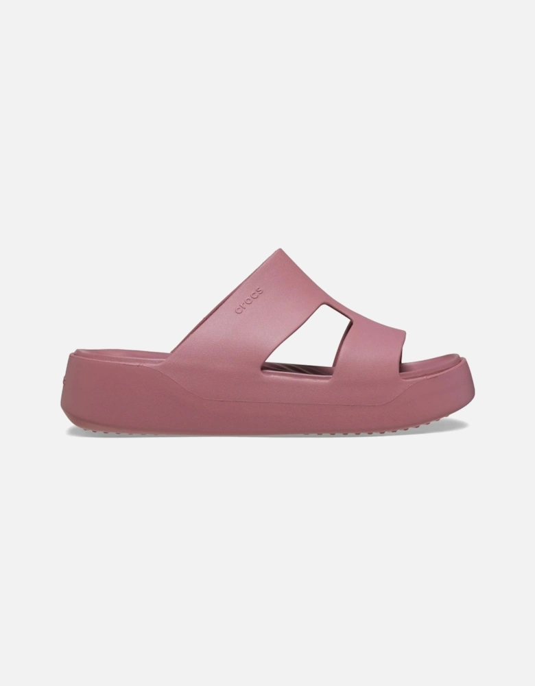 209409-5PG GETAWAY PLATFORM H-STRAP Womens Sliders Cassis