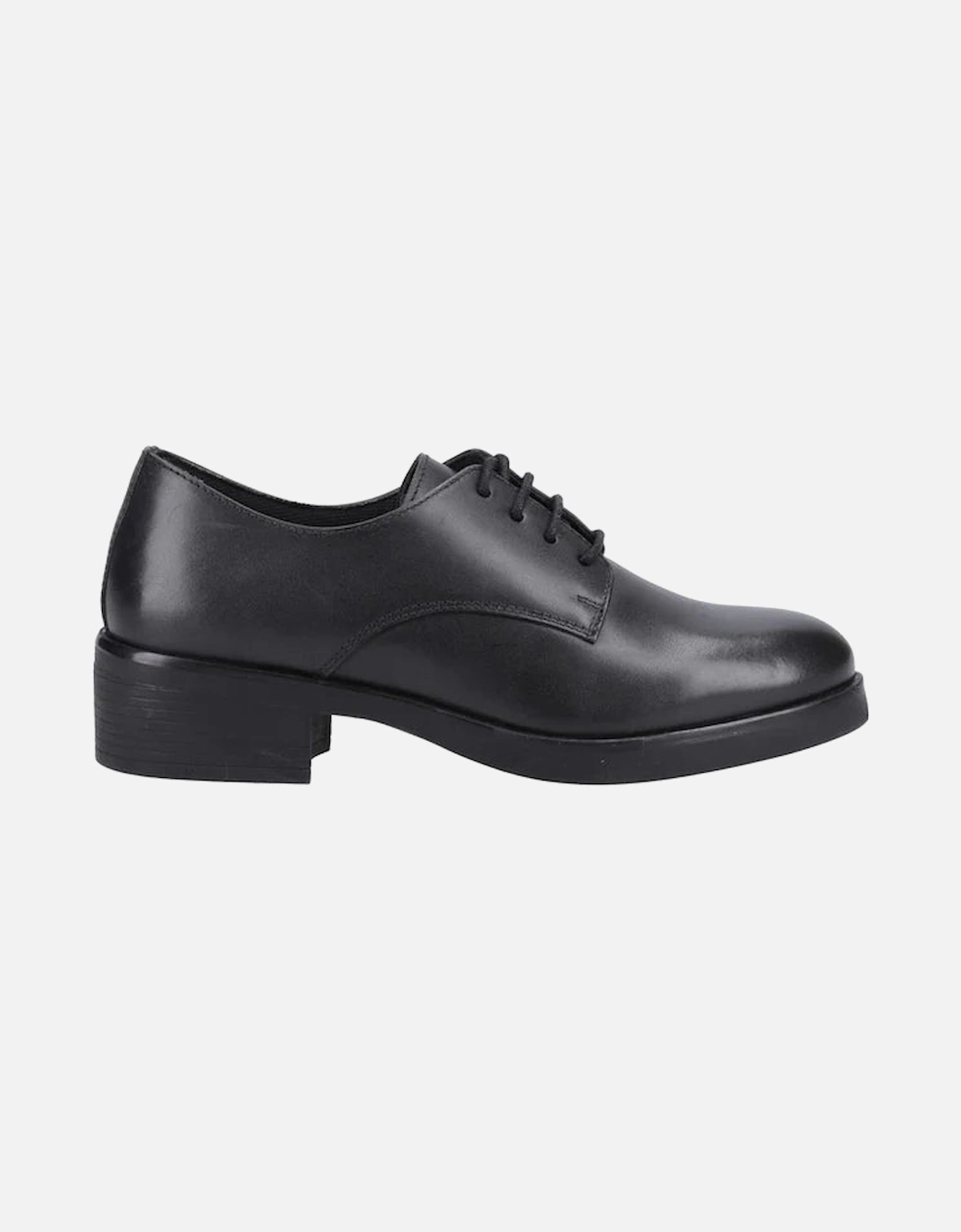 ANASTASIA Girls Leather School Shoes Black