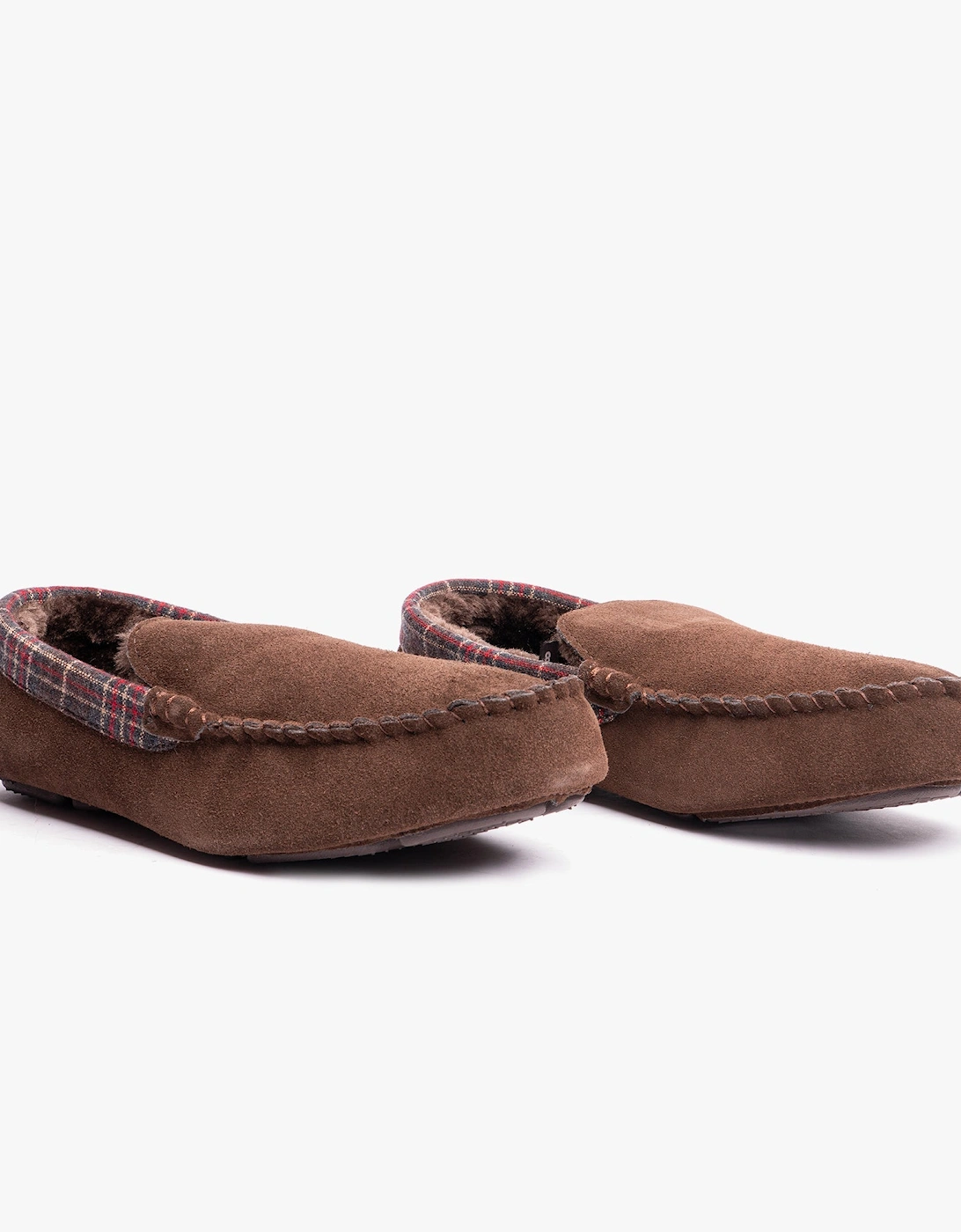 ANDREAS Classic Mens Slippers Brown