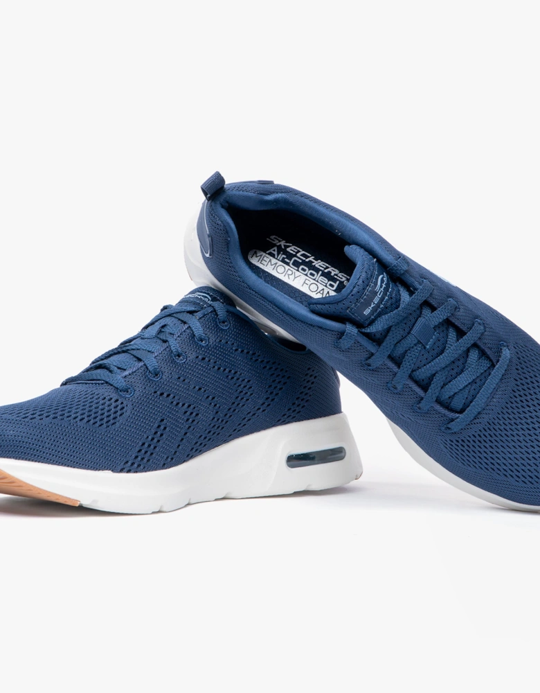 149948/NVY SKECH-AIR COURT - SLICK AVENUE Womens Trainers Navy