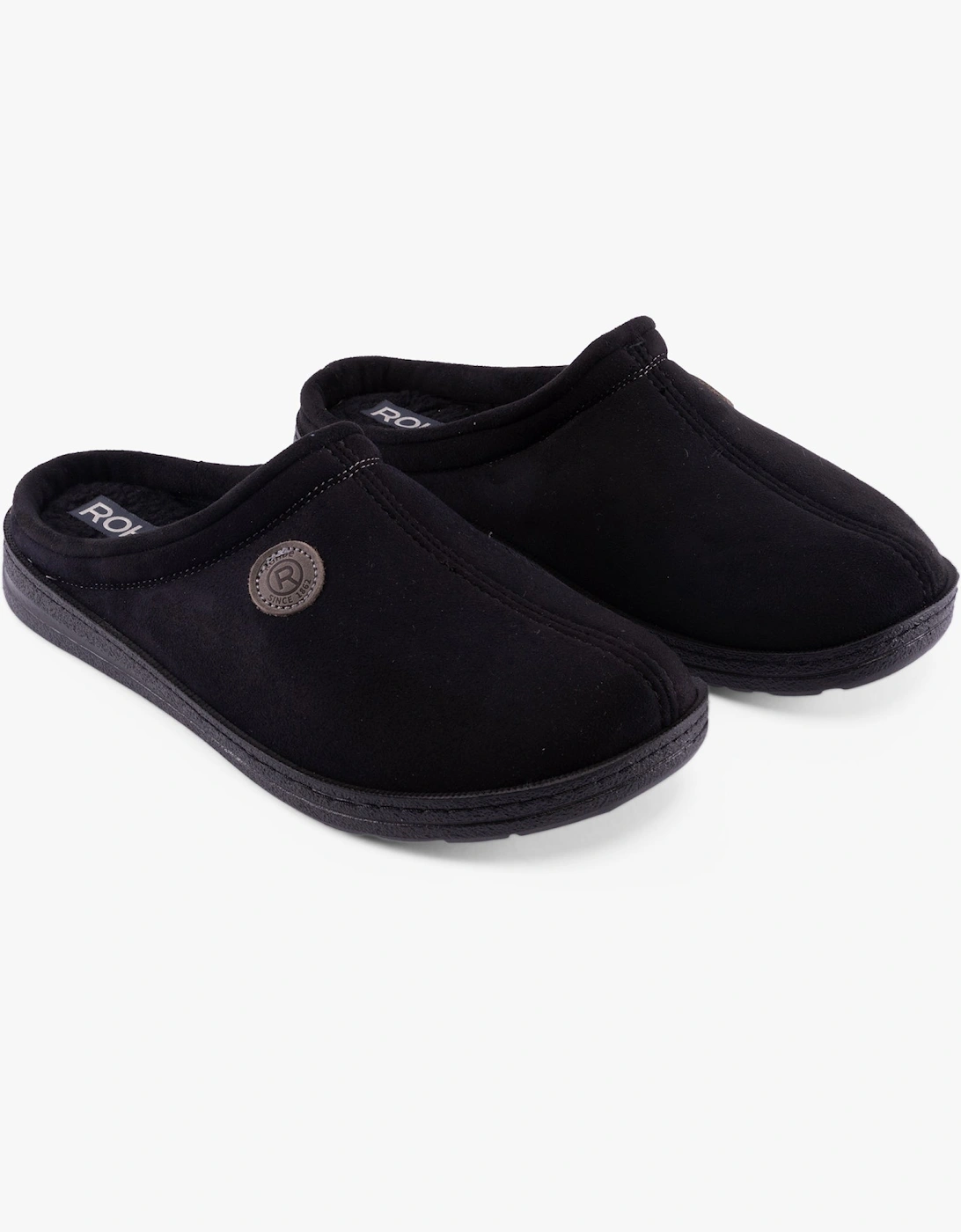 7141-90 Mens Mules Black