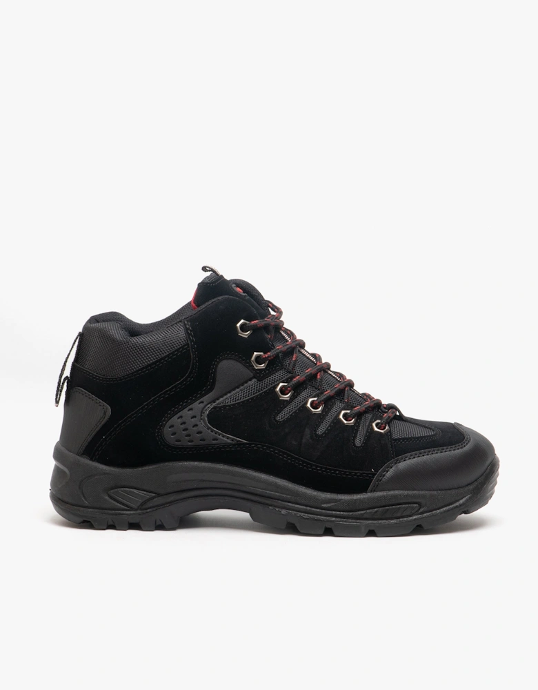 ONTARIO Mens Hiking Boots Black