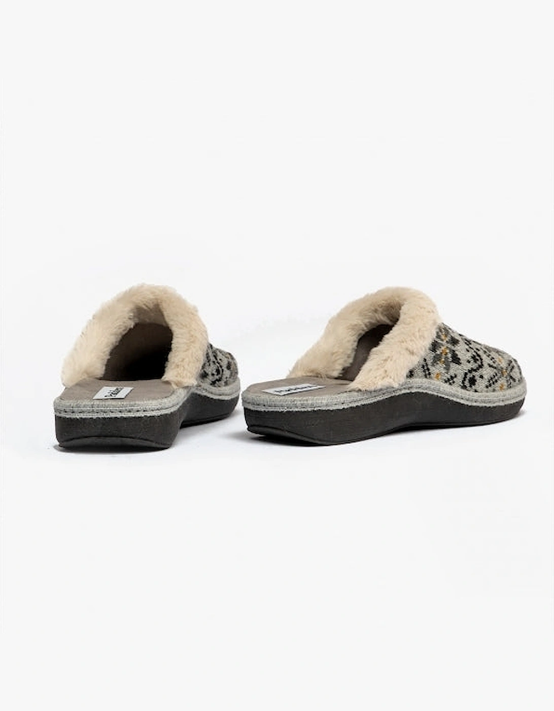 SORREL Womens (E Fit) Mule Slippers Grey Combi