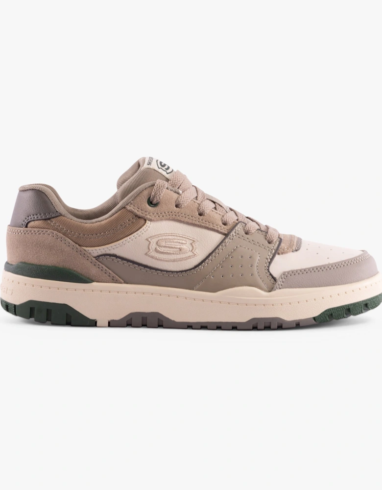 406157L/TPE SKX-228 Boys Trainers Taupe