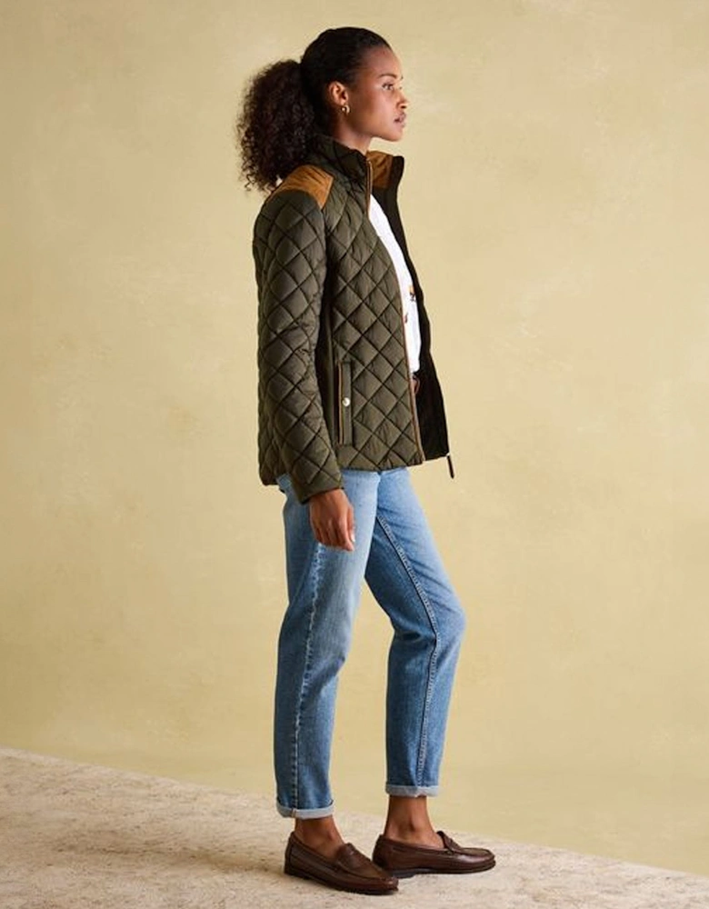 BRAEMAR LUXE Womens Coat Heritage Green