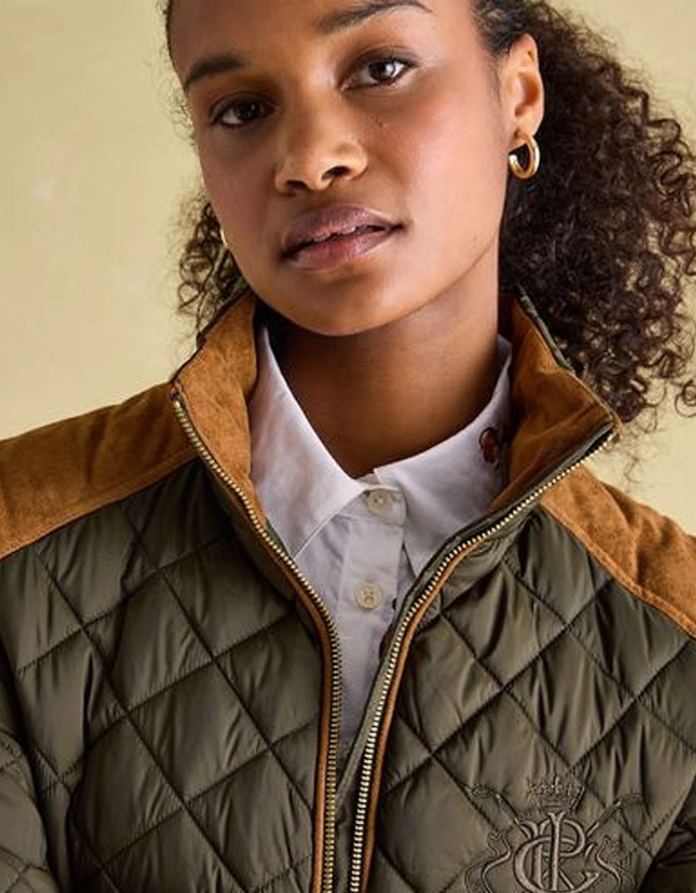 BRAEMAR LUXE Womens Coat Heritage Green