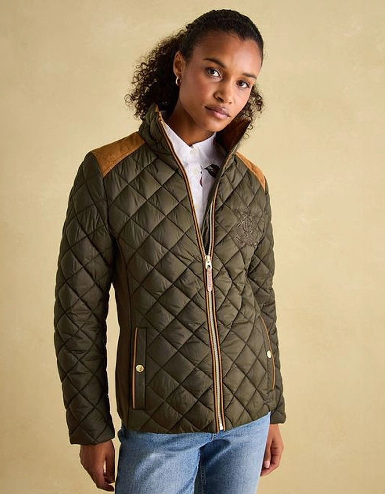 BRAEMAR LUXE Womens Coat Heritage Green