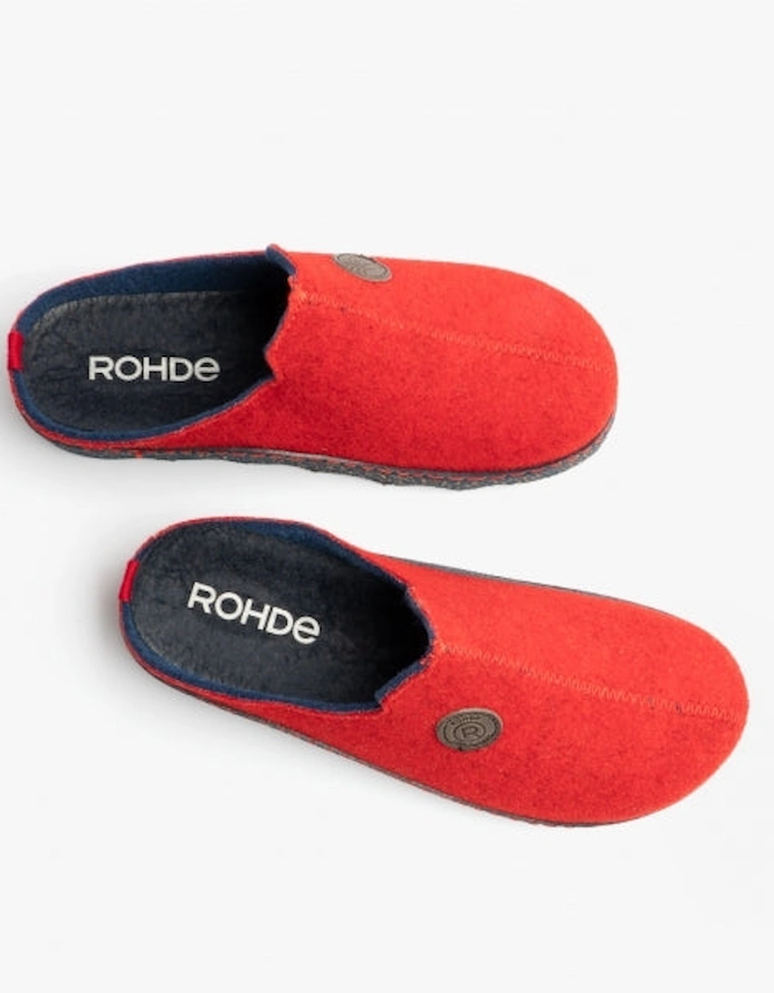 6120-43 Womens Mule Slippers Cerise