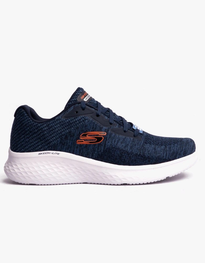 232598/NVOR SKECH-LITE PRO-FAREGROVE Mens Casual Shoes Navy/Orange