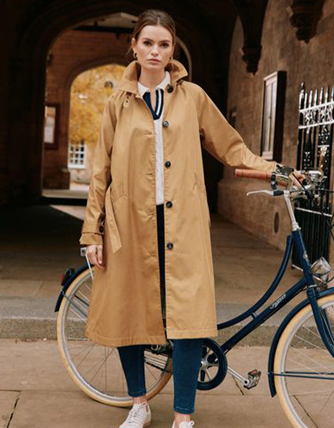 EPWELL Womens Coat Tan