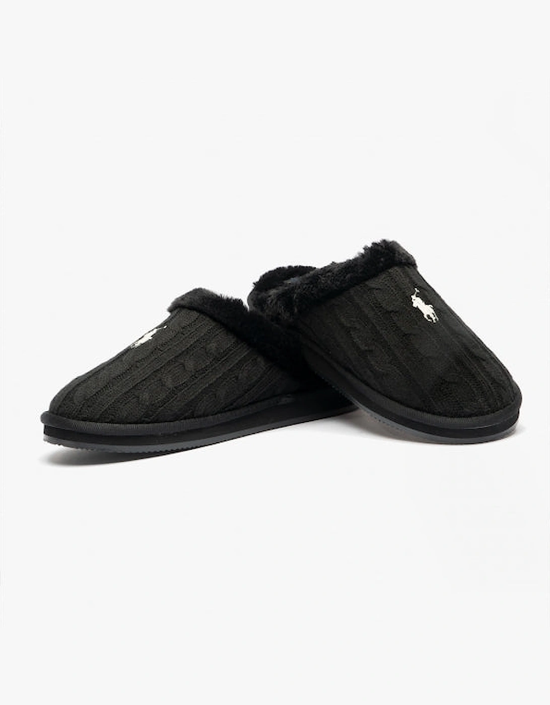 KAYLEIGH SCUFF Womens Mule Slippers Black