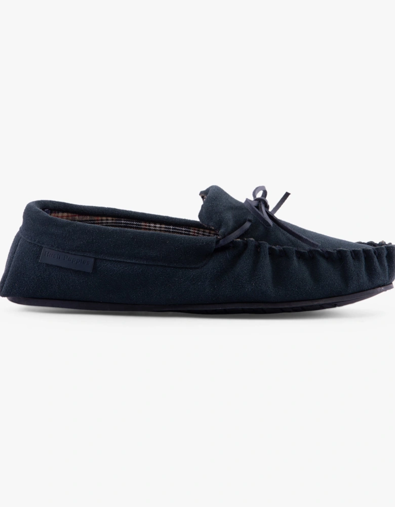 CLYDE Mens Slippers Navy