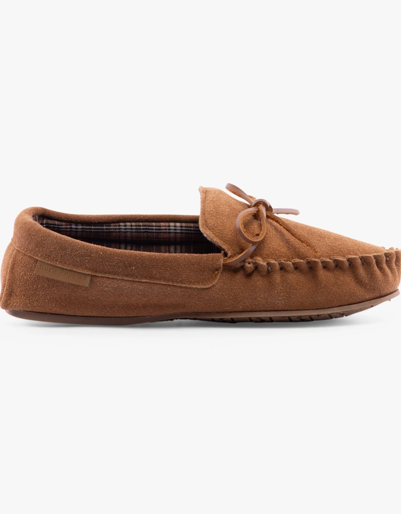 CLYDE Mens Slippers Tan