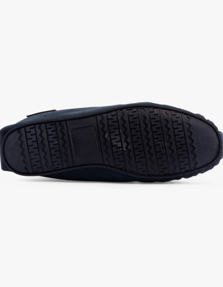 CLYDE Mens Slippers Navy