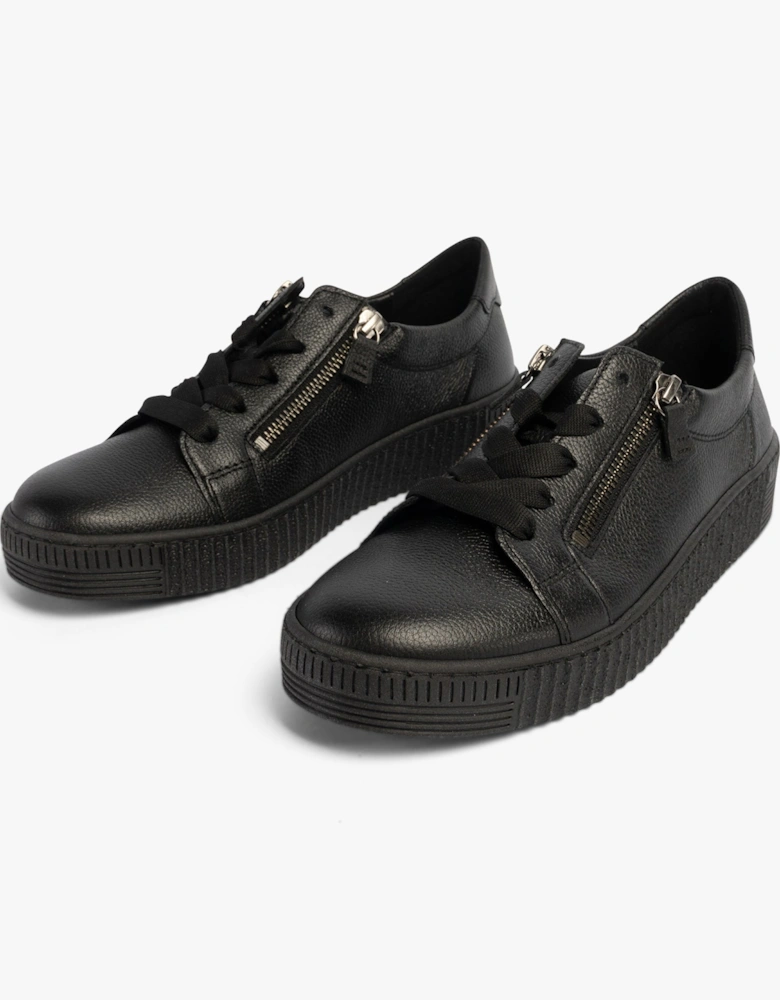 WISDOM Womens Trainers Black