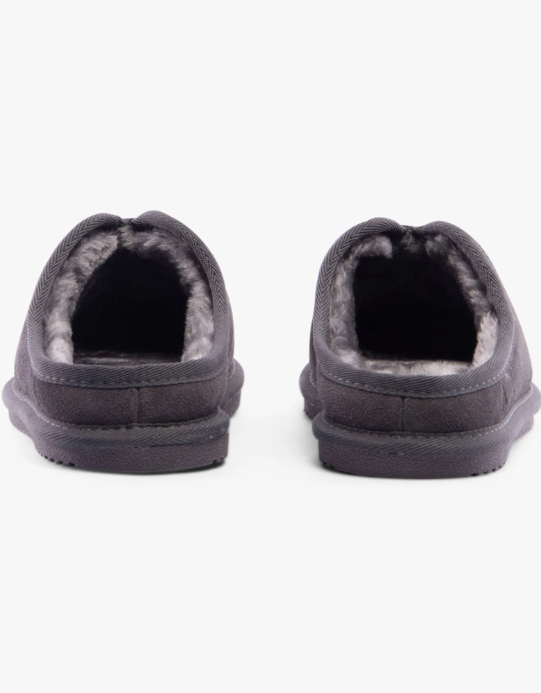 CONRAD Mens Slippers Grey