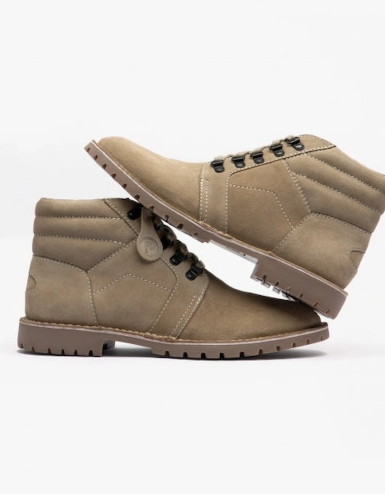 TROOPER Mens Desert Boots Taupe