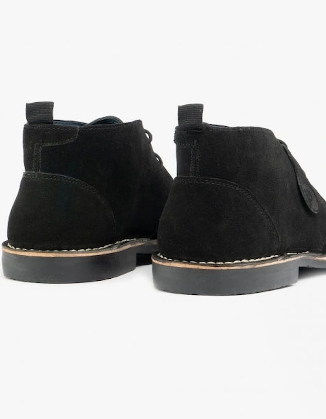 VESPA Unisex Desert Boots Black