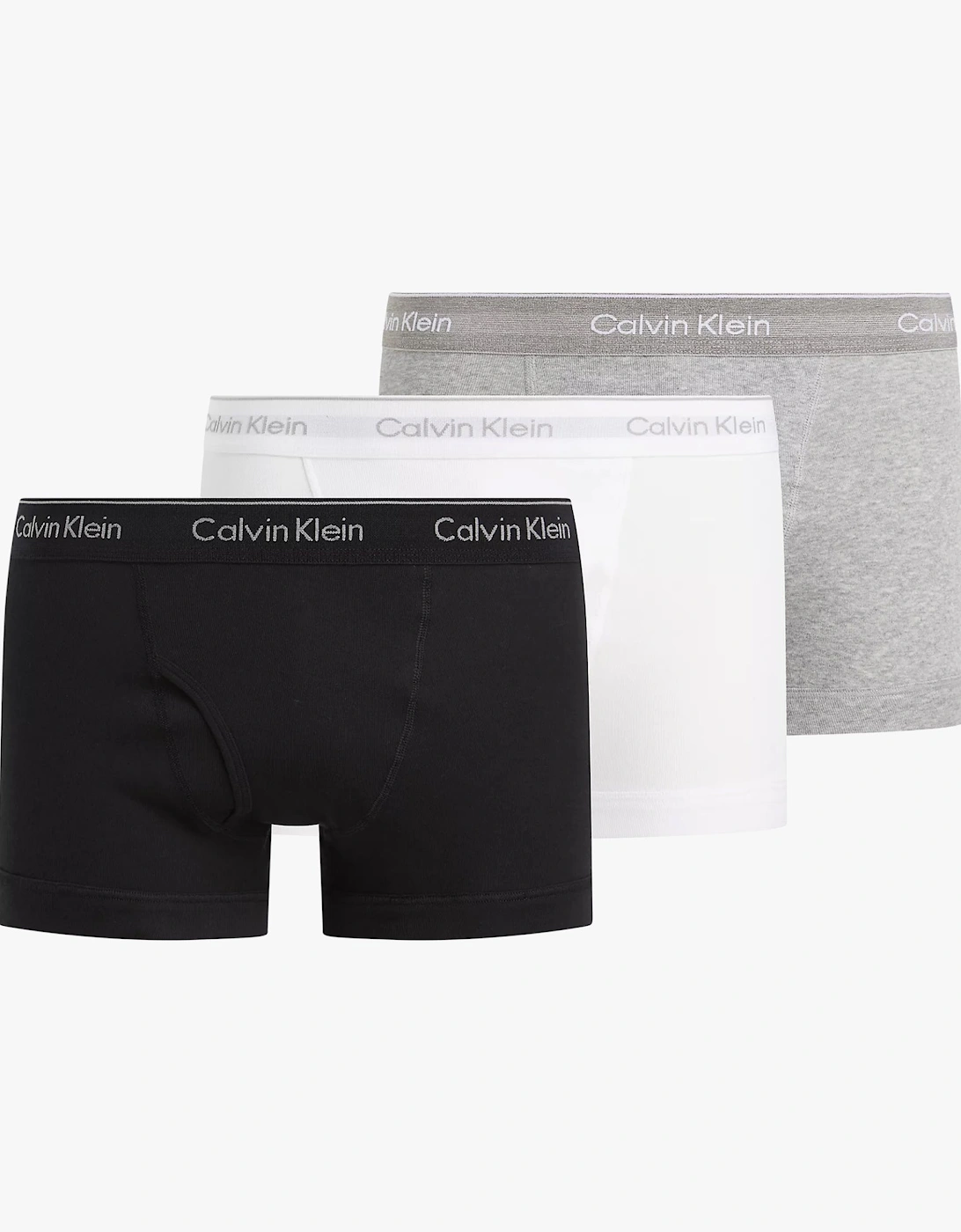 COTTON CLASSICS Mens 3 Pack Trunks Multicoloured, 5 of 4