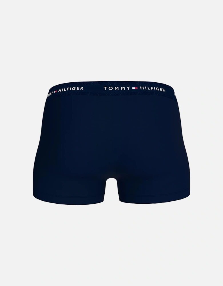 SIGNATURE BAND COTTON Mens 5 -Pack Trunks