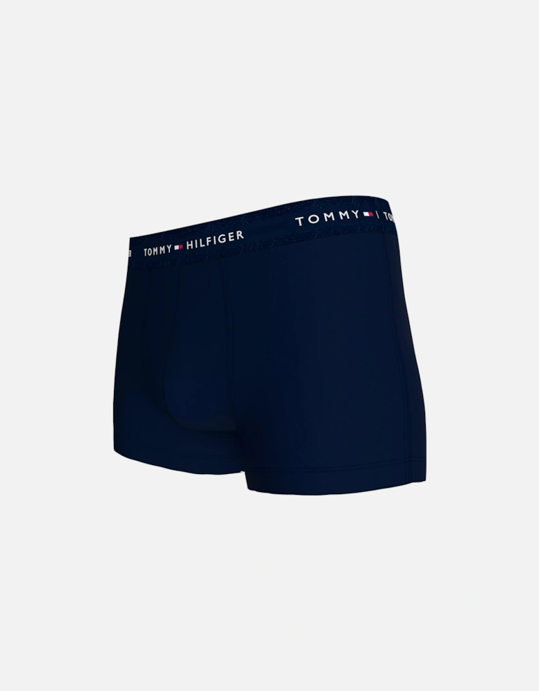 SIGNATURE BAND COTTON Mens 5 -Pack Trunks