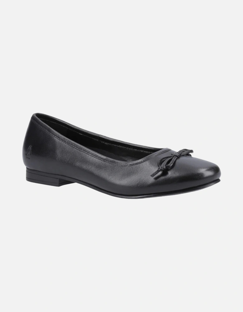 EVIE Girls Leather School Shoes Black